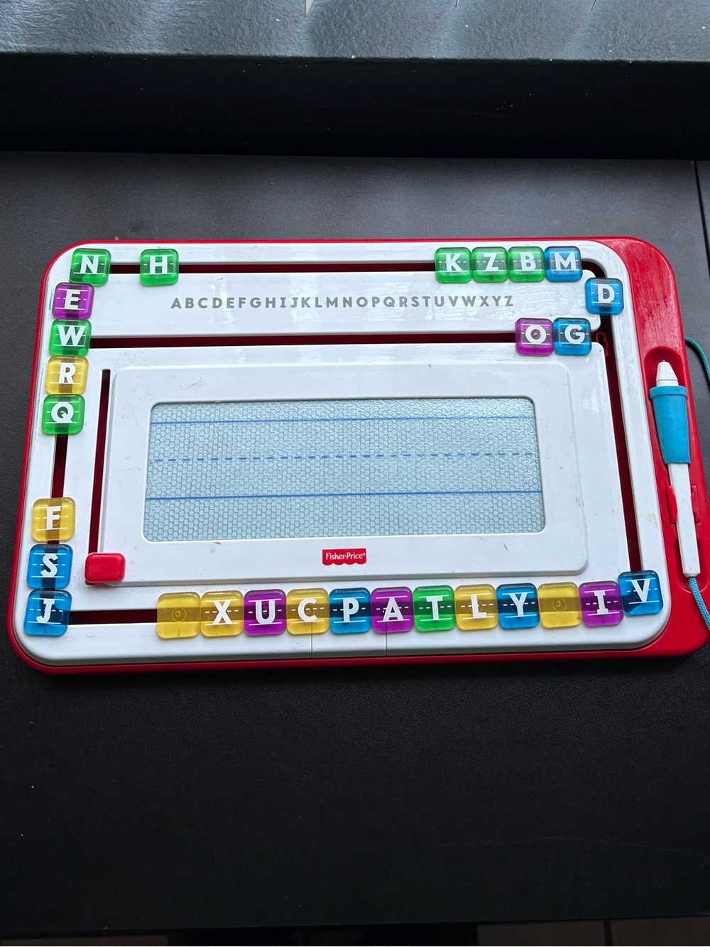 Fisher price letter tracing tool